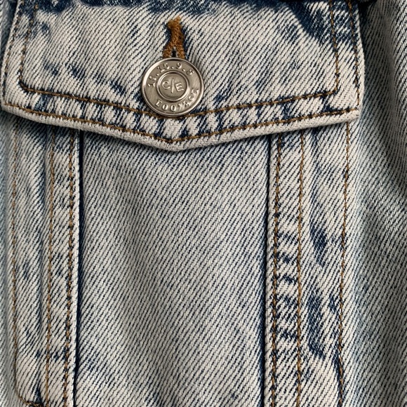 Current/Elliott The Charmer Tweed and Denim Jacket - Picture 5 of 10